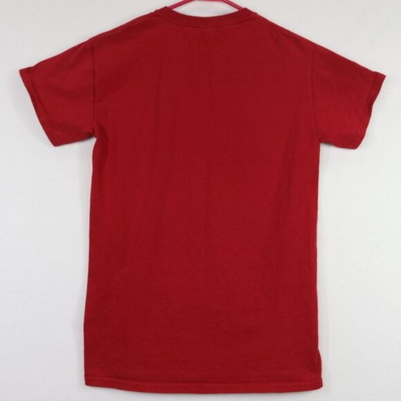 Stay Classy Dubuque Mind Frame Theatre Shirt Red Will Ferrel Anchorman - Picture 3 of 5